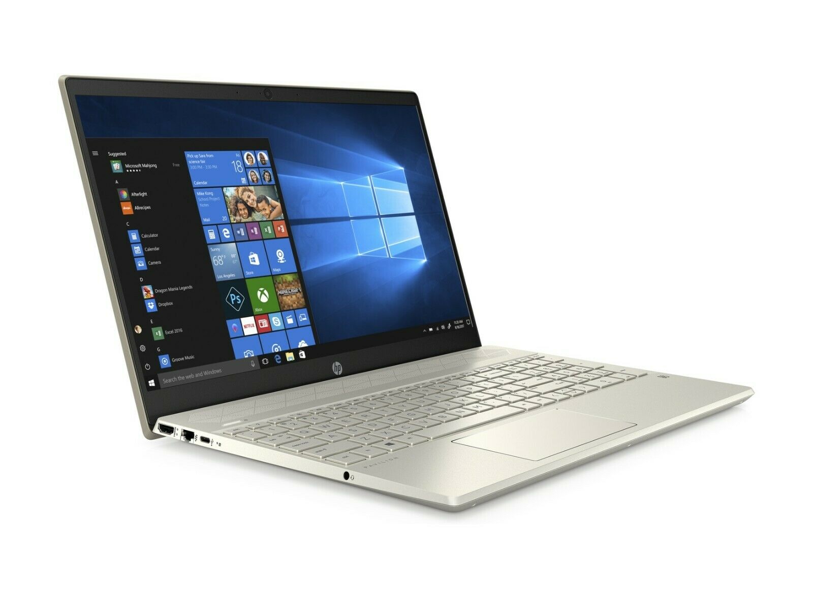HP Pavilion 15t-cs300 15.6" HD Notebook, Intel i7-1065G7, 1.30GHz, 16GB RAM, 32GB Optane, 512GB SSD, W10H - 164U3UW#ABA (Certified Refurbished)