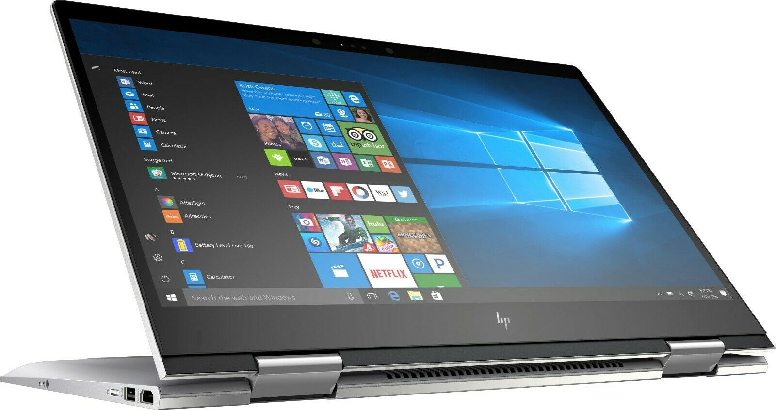 HP Envy x360 15t-dr000 15.6" FHD (Touch) Convertible Notebook,Intel i5-8265U,1.60GHz,16GB RAM,256GB SSD,Win10H -9RS52U8#ABA (Certified Refurbished)