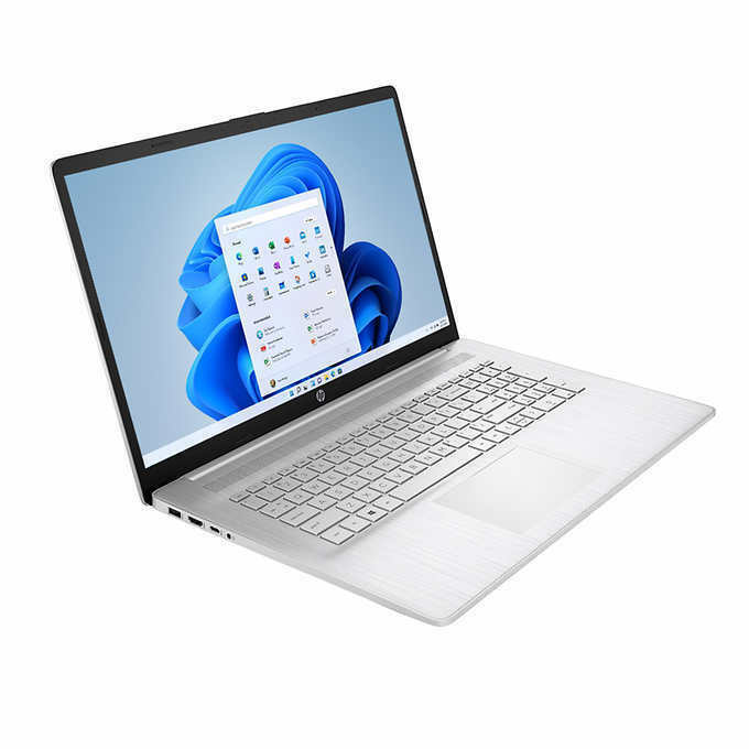 HP 17-cp0035cl 17.3" HD+ Notebook, AMD R5-5500U, 2.10GHz, 12GB RAM, 1TB HDD, Win11H - 50U26UA#ABA (Refurbished)