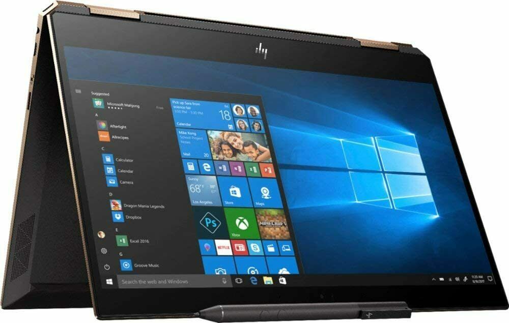 HP Spectre x360 13t-ap000 13.3" FHD (Touch) Convertible Notebook,Intel i5-8265U,1.60 GHz,8GB RAM,512GB SSD,Win10H-7VD03U8#ABA(Certified Refurbished)