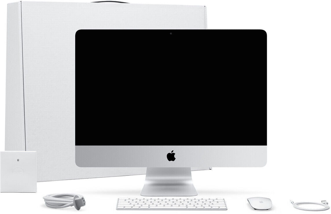 Apple iMac 21.5" Retina 4K (2019 Model) All-in-One PC, Intel i5, 3.0GHz, 8GB RAM, 256GB SSD, Mac OS- G0VY1LL/A (Certified Refurbished)