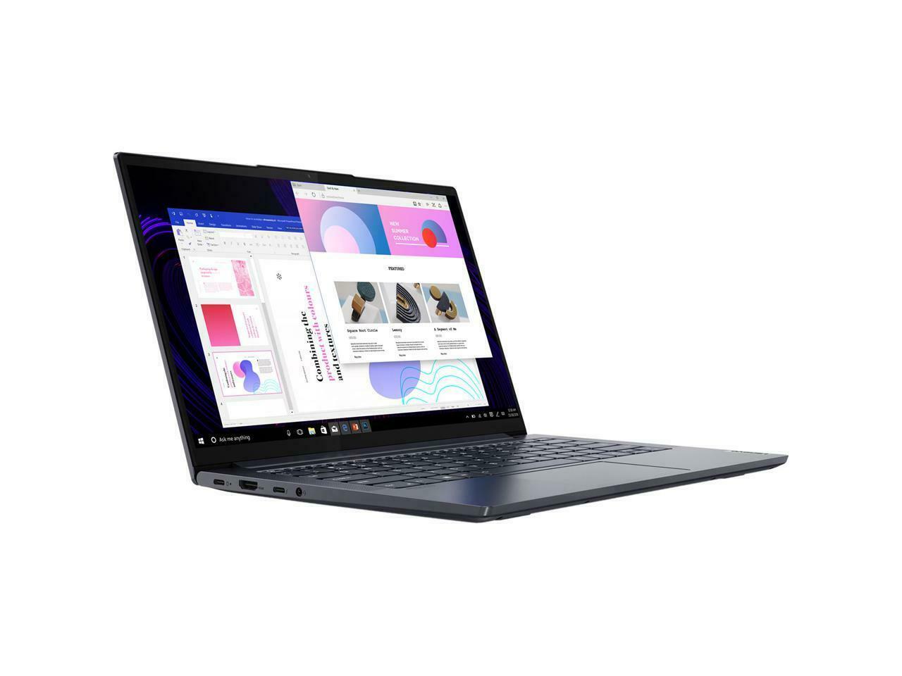 Lenovo IdeaPad Slim 7 14IIL05 14" FHD Notebook, Intel i5-1035G1, 1.0GHz, 8GB RAM, 512GB SSD, Win10H - 82A4000MUS (Refurbished)