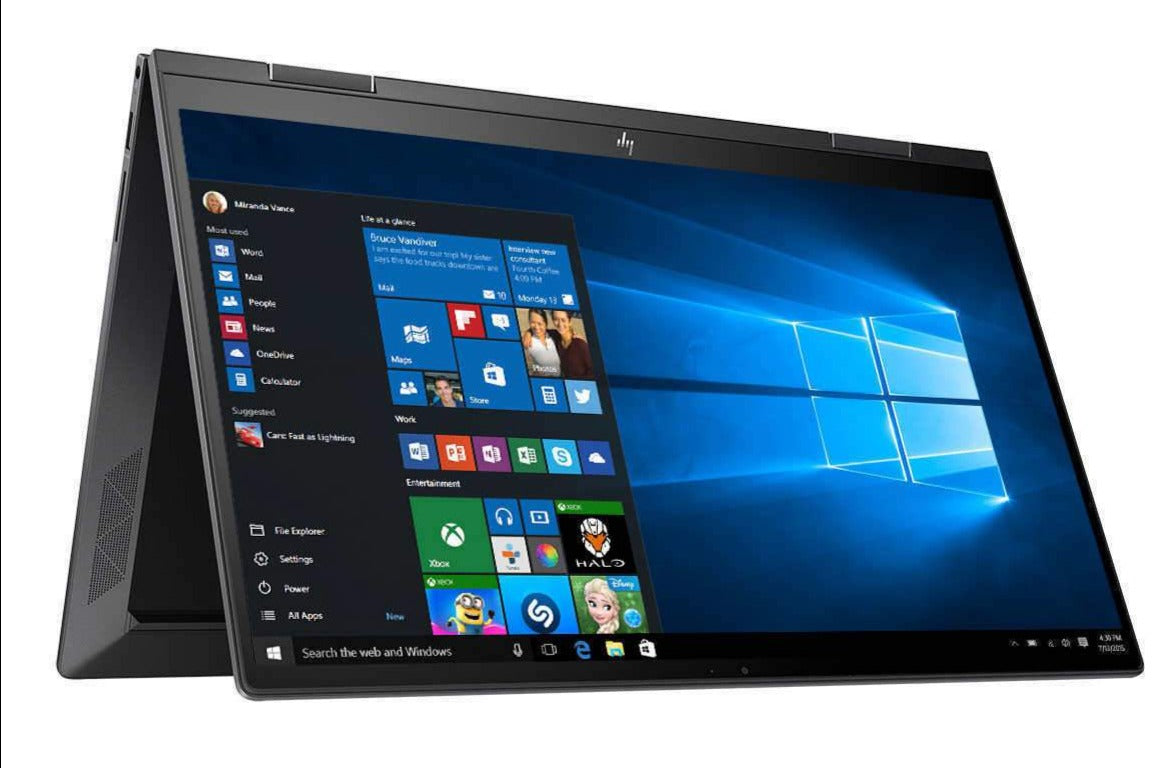 HP Envy x360 15-ee1083cl 15.6" FHD Convertible Notebook, AMD R7-5700U, 1.80GHz, 12GB RAM, 512GB SSD, Win10H - 369S8UA#ABA (Refurbished)