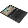 Lenovo 300e 2nd Gen 11.6" HD Convertible Chromebook, Intel Celeron N4120, 1.10GHz, 8GB RAM, 64GB eMMC, ChromeOS - 81MB0061US