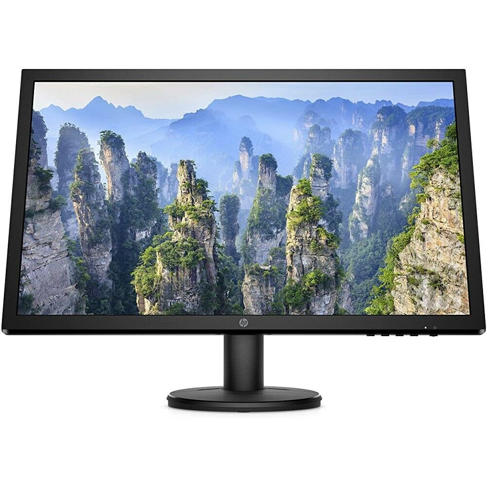 HP V24 24" FHD LED Monitor, 16:9, 5MS, 1000:1-Contrast - 9SV71AA#ABA