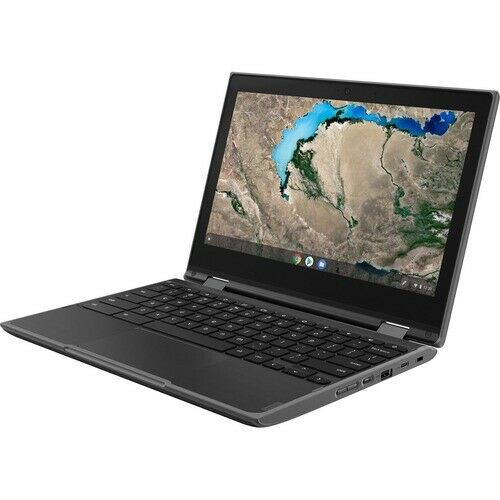 Lenovo 300e 11.6" HD 2nd Gen Convertible Chromebook, Intel Celeron N4020, 1.10GHz, 4GB RAM, 32GB eMMC, Chrome OS - 81MB0082US