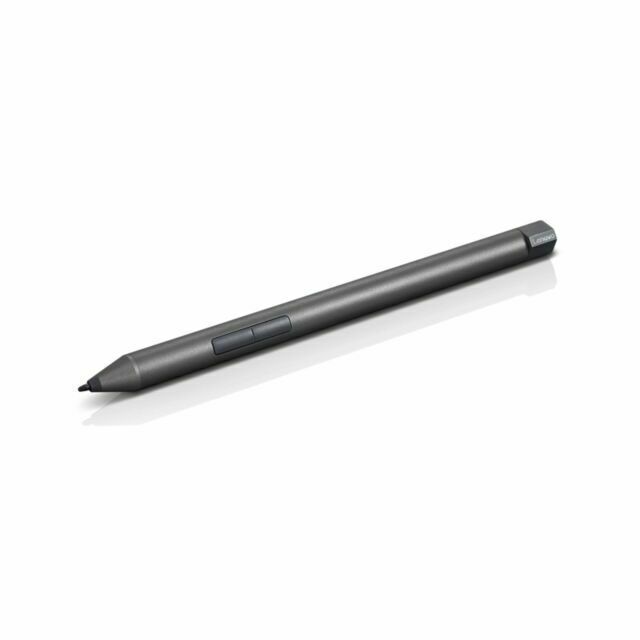 Lenovo Digital Pen for Yoga, IdeaPad Laptops, 4096 Pressure Levels, Wireless, Gray - GX80U45010
