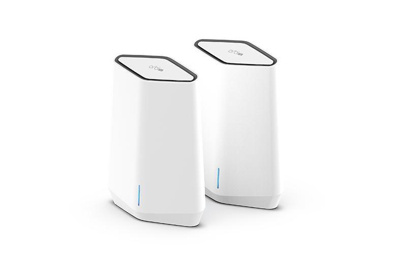 Netgear AX5400 Tri-Band Orbi Pro WiFi 6 Mesh System, 1 WiFi Router + 2 Satellites - SXK50B3-100NAS