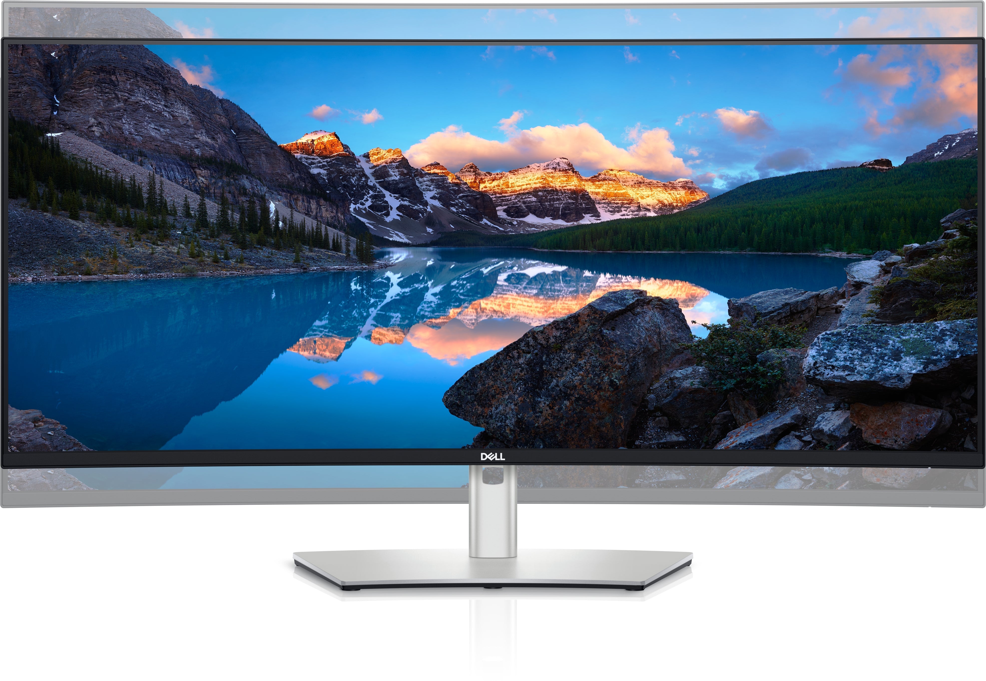 Dell UltraSharp 37.52" WQHD+ Curved USB-C Hub Monitor, 21:9, 5MS, 1000:1-Contrast - DELL-U3821DW (Refurbished)