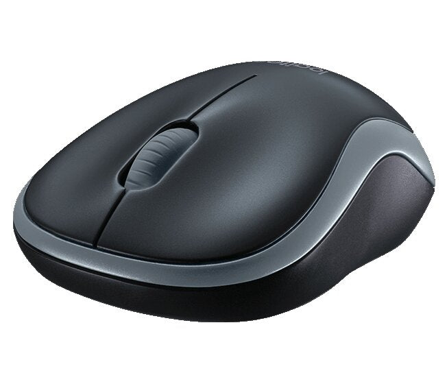 Logitech M185 Plug-and-Play Wireless Mouse, Optical, USB, 1000 DPI-  910-002225