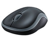 Logitech M185 Plug-and-Play Wireless Mouse, Optical, USB, 1000 DPI-  910-002225