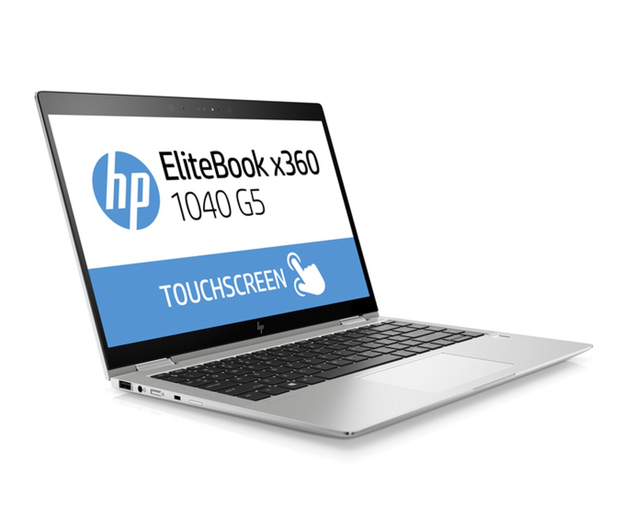 HP EliteBook X360 1040-G5 14" FHD (Touch) Convertible Notebook PC, Intel Core i7-8650U, 1.90GHz, 16GB RAM, 256GB SSD, Windows 10 Pro 64-Bit - 5NW09UT#ABA