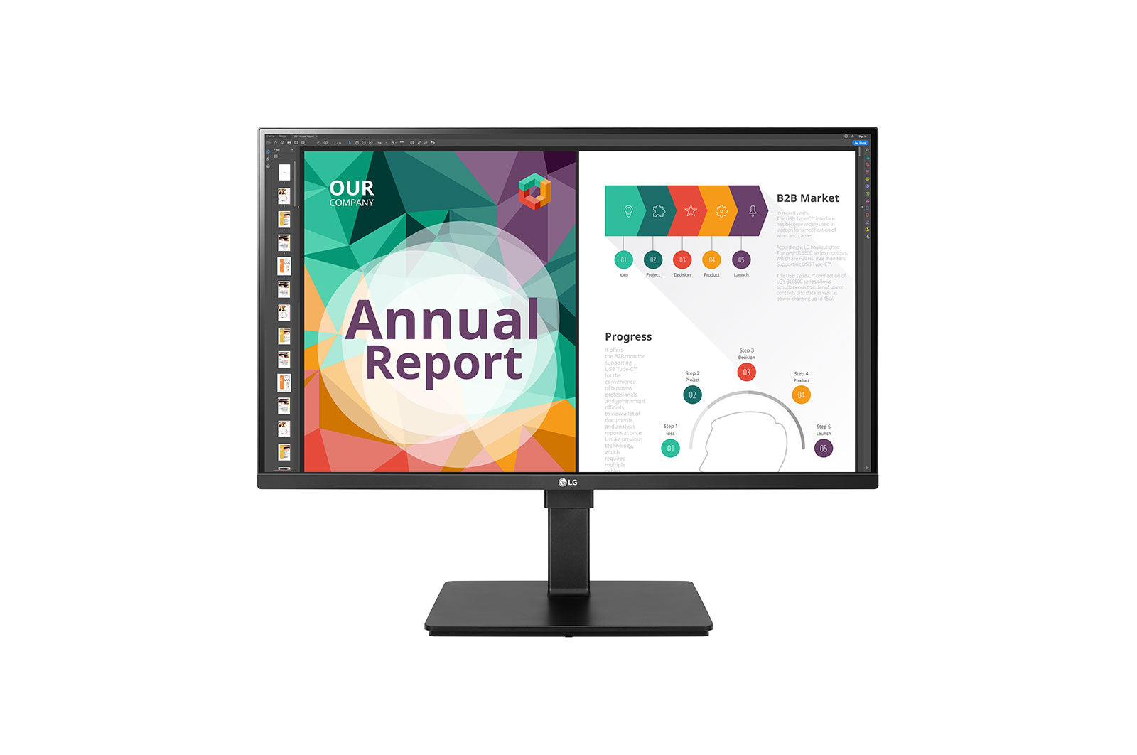 LG 31.5" 4K UHD LED Gaming LCD Monitor, 16:9, 5ms, 1K:1-Contrast - 32BN67U-B