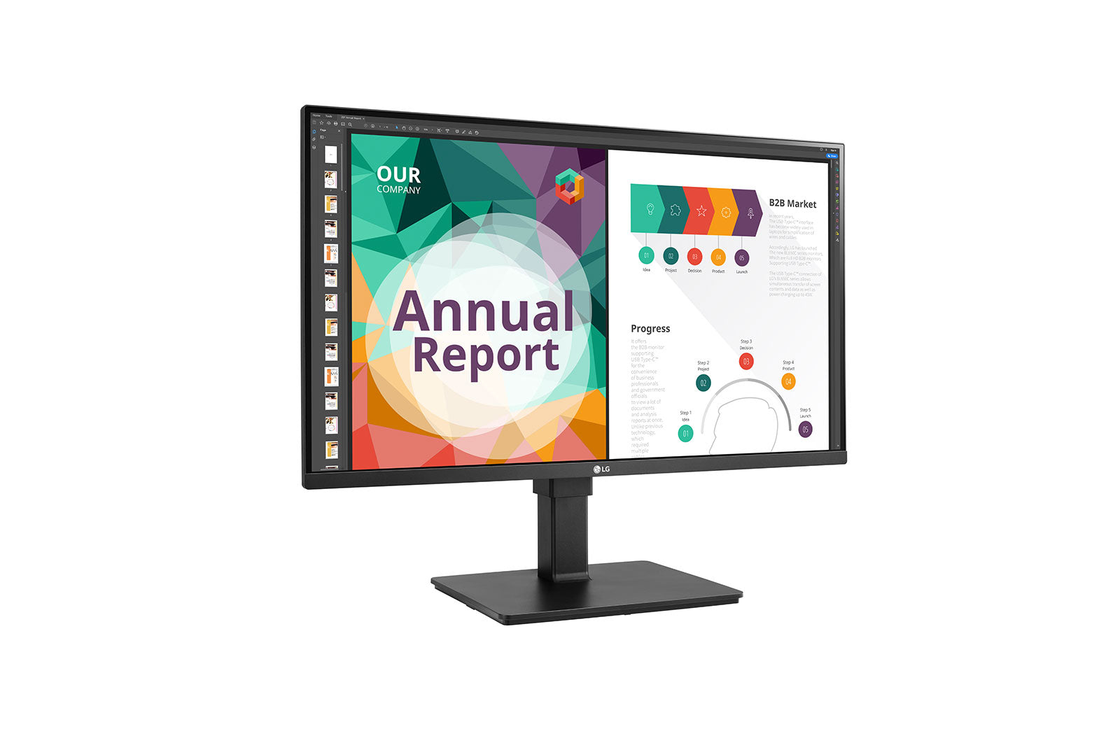LG 31.5" 4K UHD LED Gaming LCD Monitor, 16:9, 5ms, 1K:1-Contrast - 32BN67U-B
