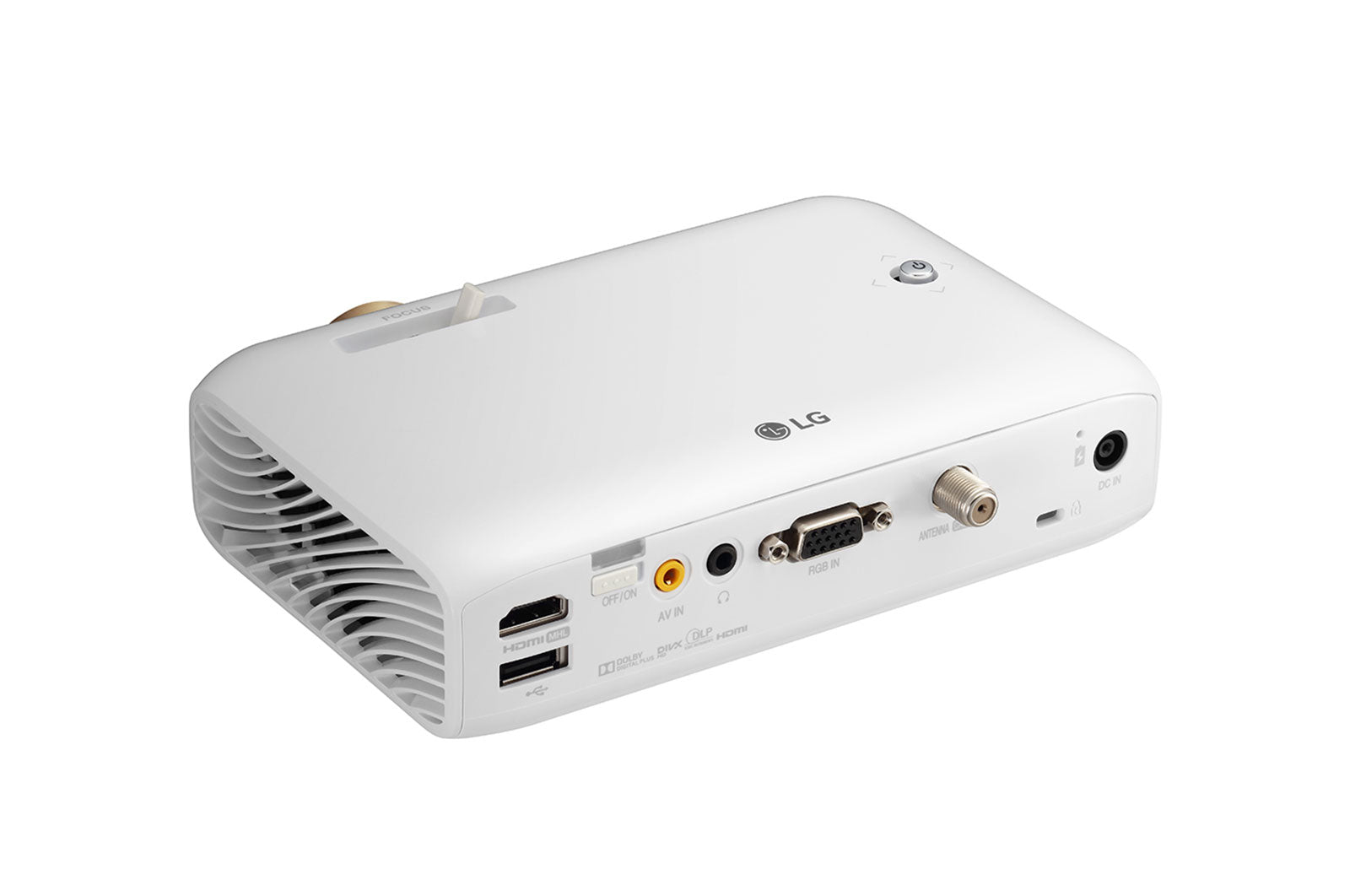 LG PH550 HD (1280x720) CineBeam LED Projector, DLP, 550 Lumens - PH550